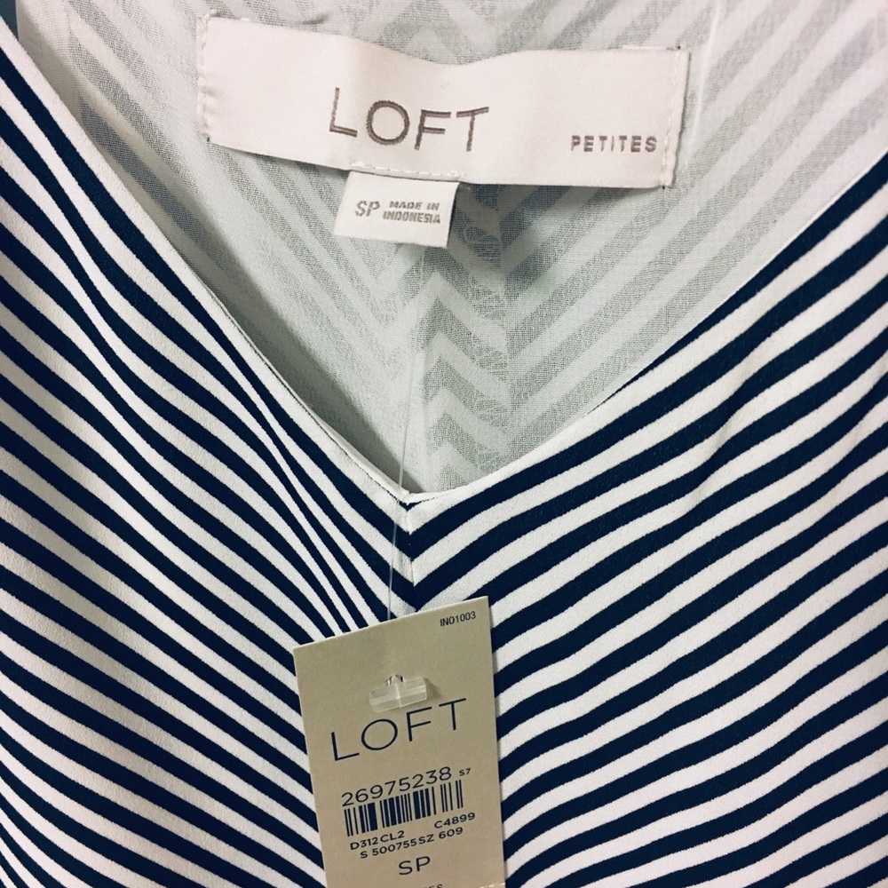 LOFT Striped Chevron Tank ⭐️